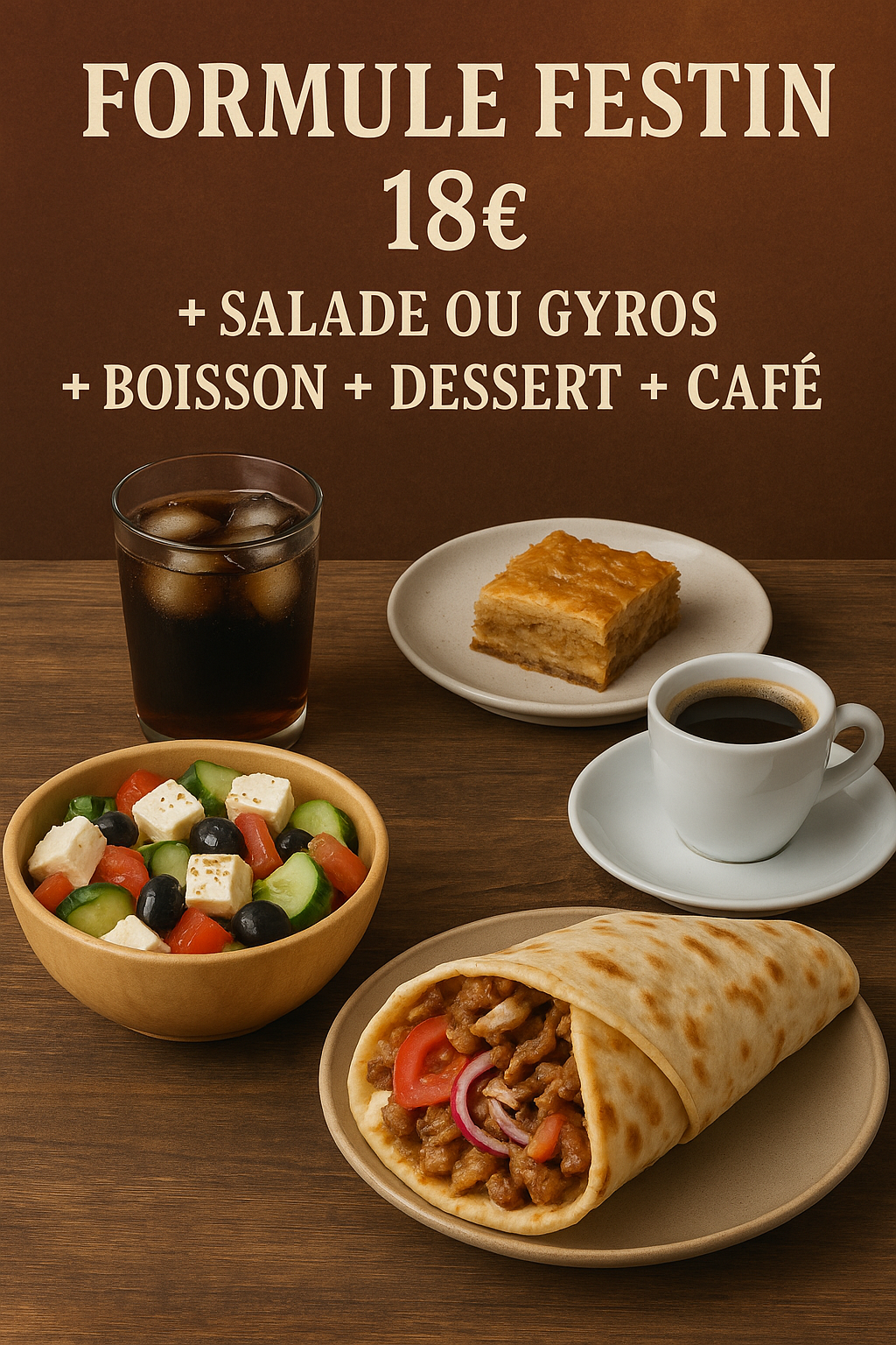 Formule Festin 18€