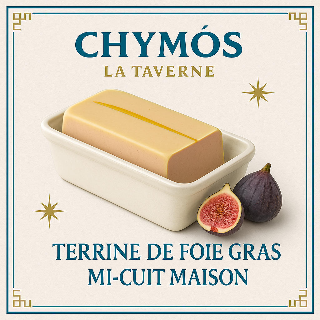 Foie gras mi-cuit maison